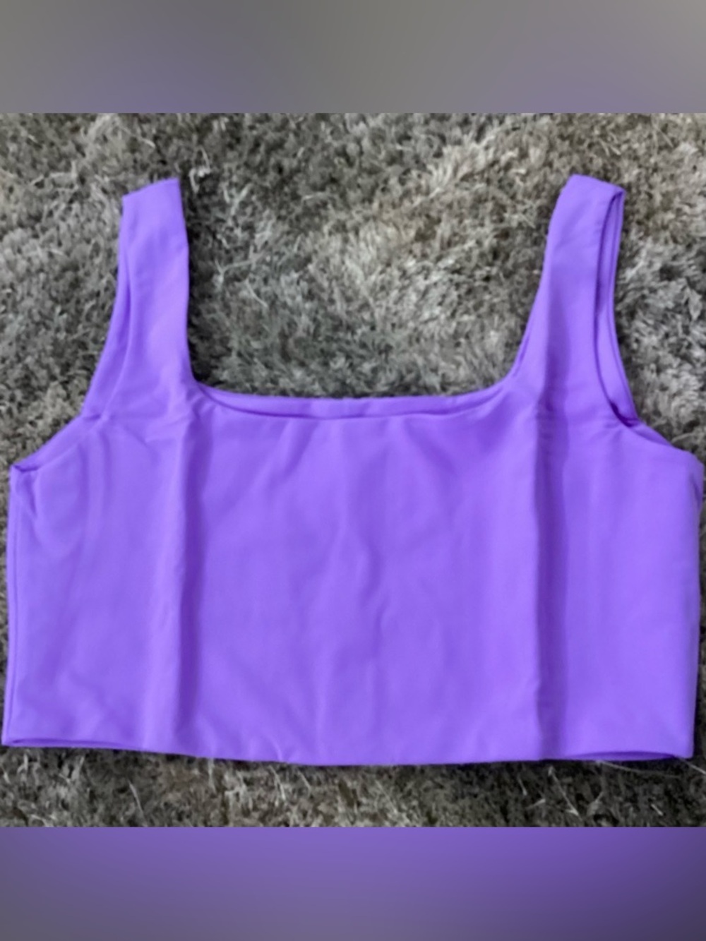 Square-Neck  Top - Wisteria 🦄 🪻